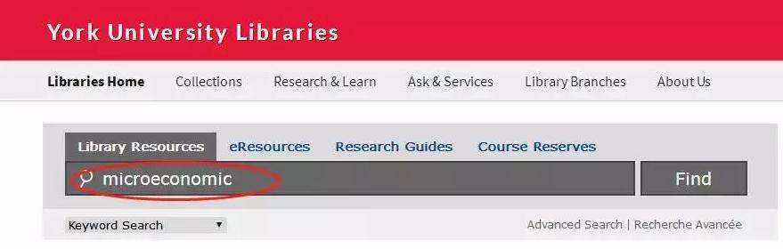 约克大学图书馆借阅书籍的流程分享