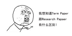 Term Paper与Research Paper你还分不清楚吗？