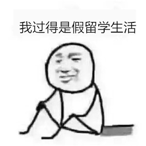 我过的是假留学生活