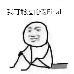 我可能过的是假的国外final