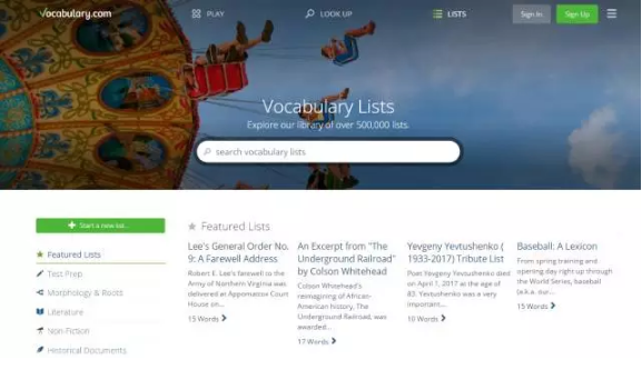英文论文写作Vocabulary工具三个重点词表推荐