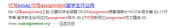 google搜索assignment代写网站