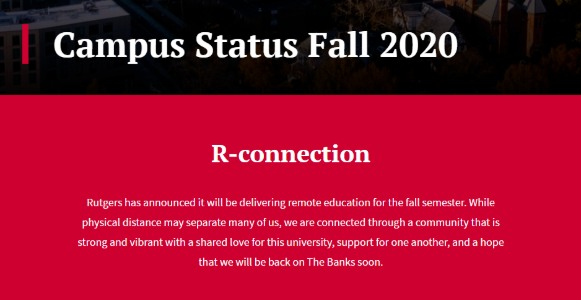 罗格斯大学学校通知 罗格斯大学学校通知