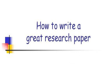 research paper research paper