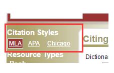 citation styles citation styles